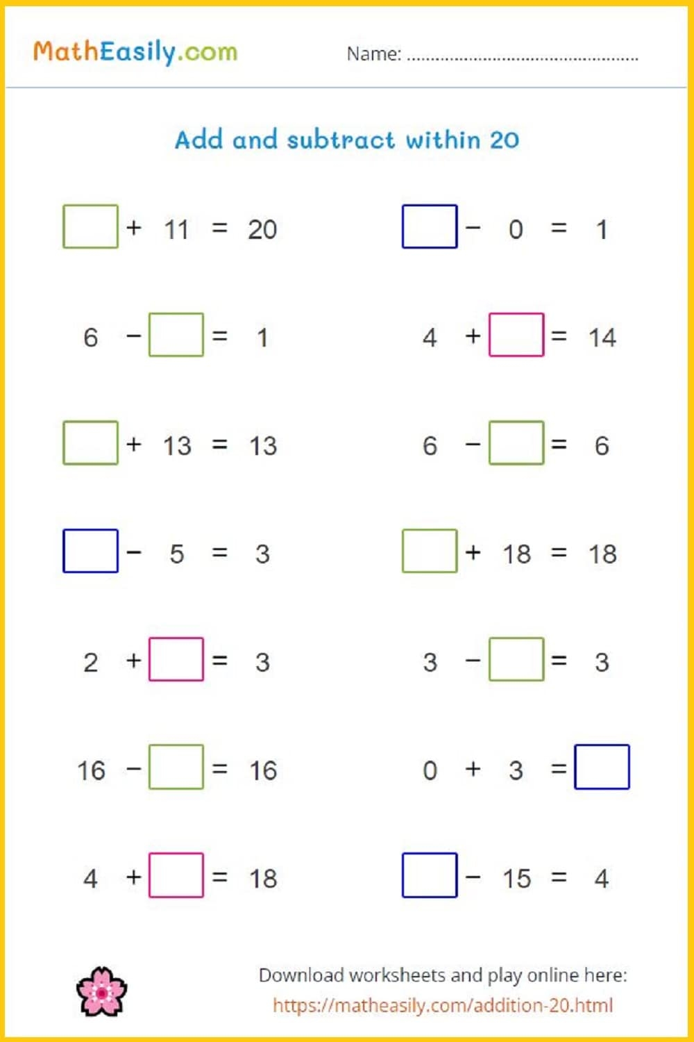 Printable First Grade Math Worksheets Free Download Printable First Grade Math Worksheets Free Download