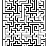 Printable Maze Puzzles For Kids Downloadable Activity Book With Challenging Labyrinths For Children KID4 Etsy