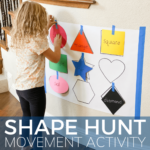 Shape Matching Activity For Preschoolers Toddler Approved