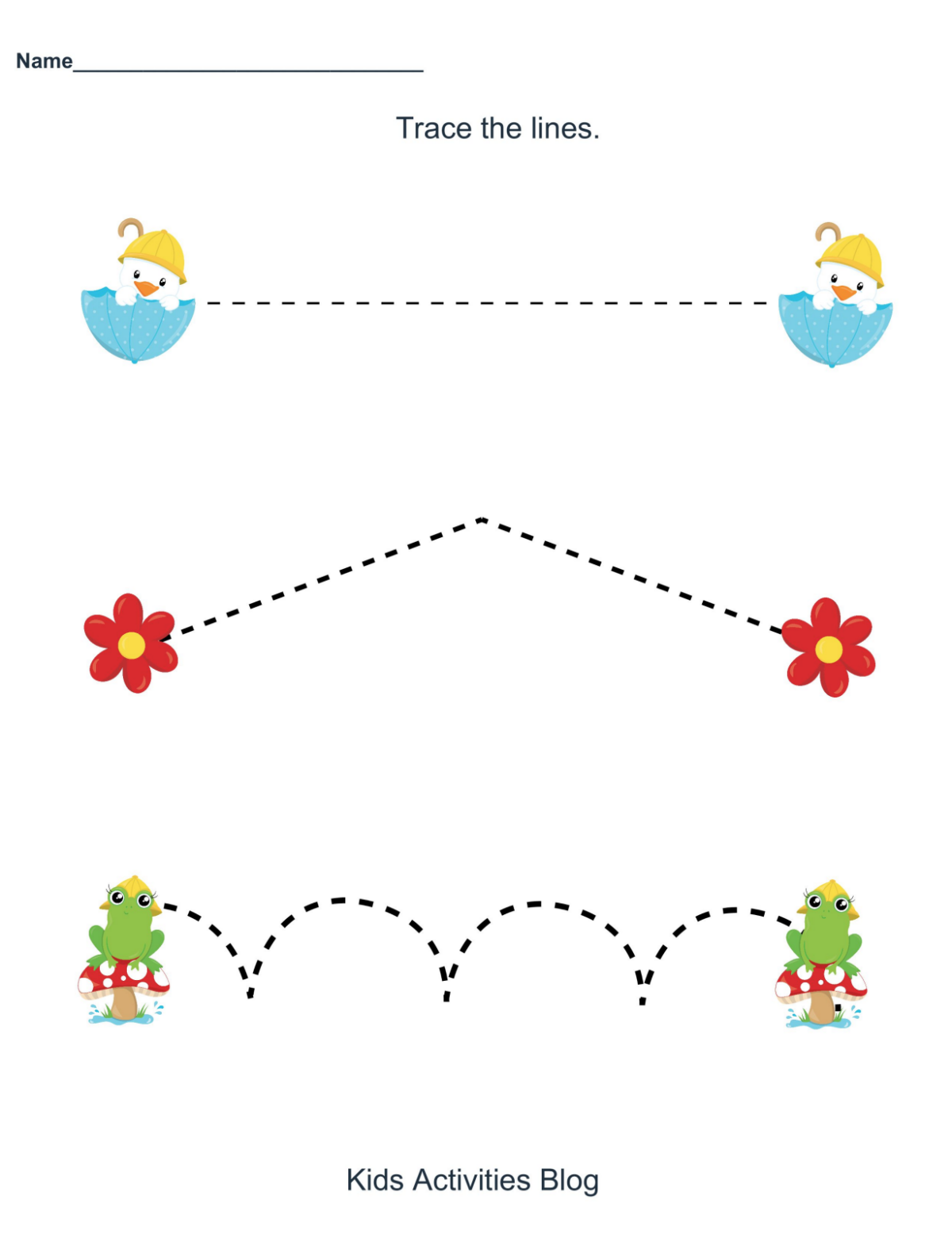 spring worksheets for preschool