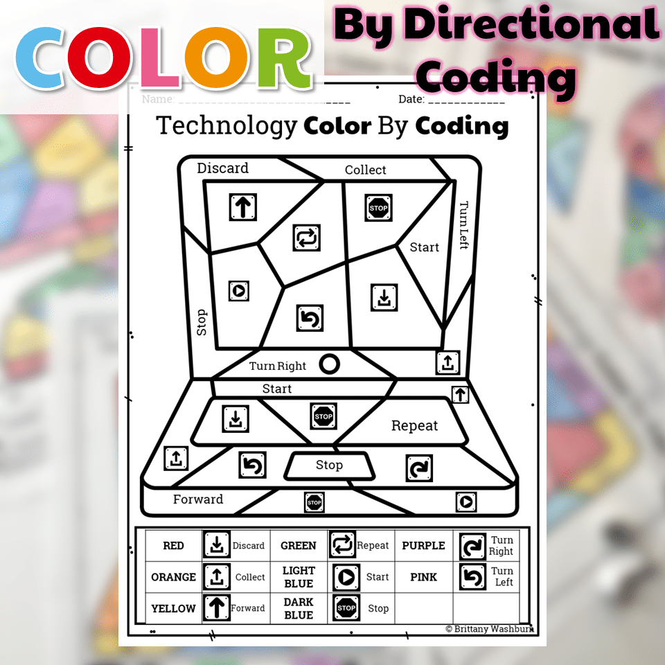 color by code worksheets