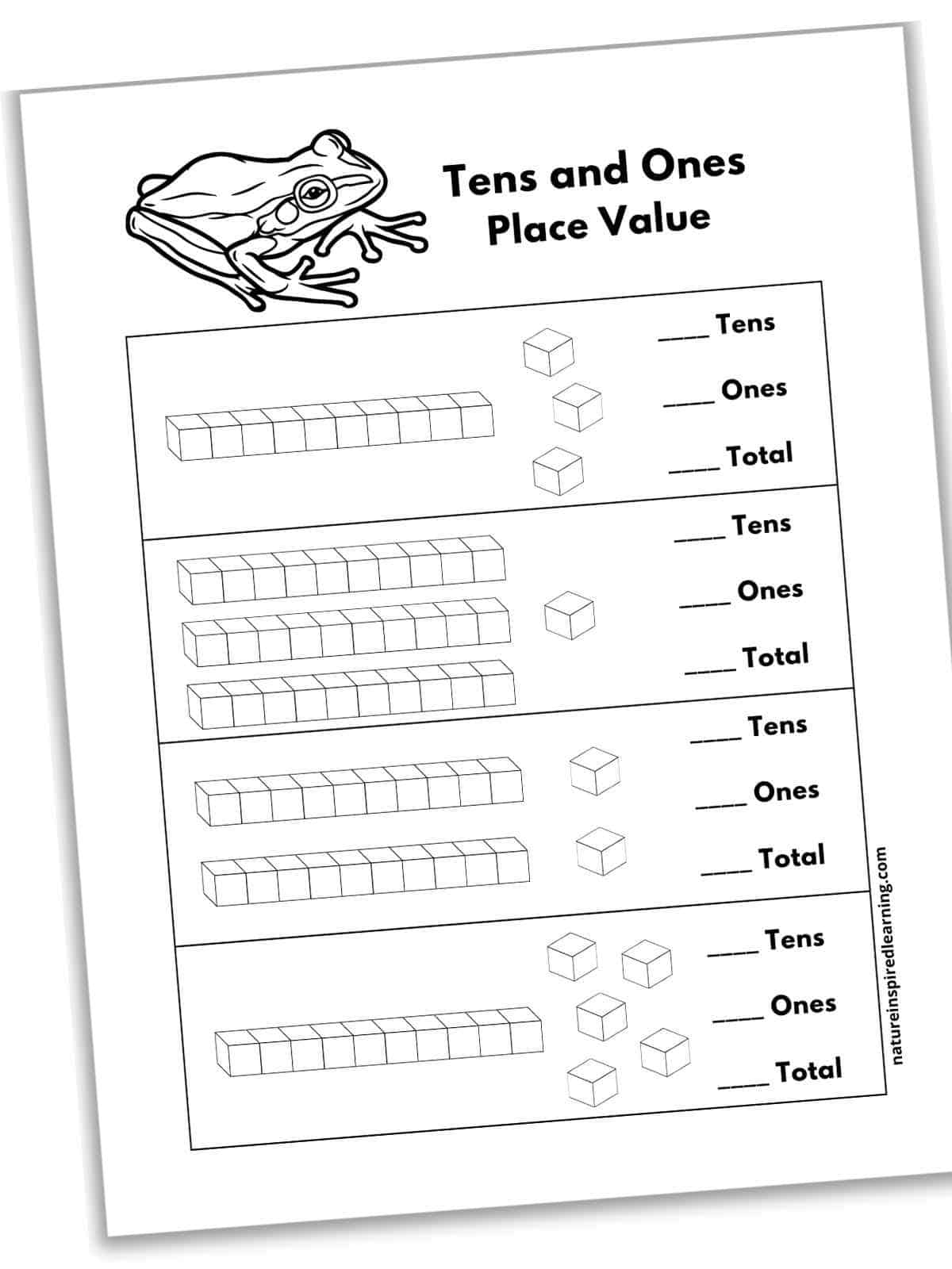 tens and ones worksheets