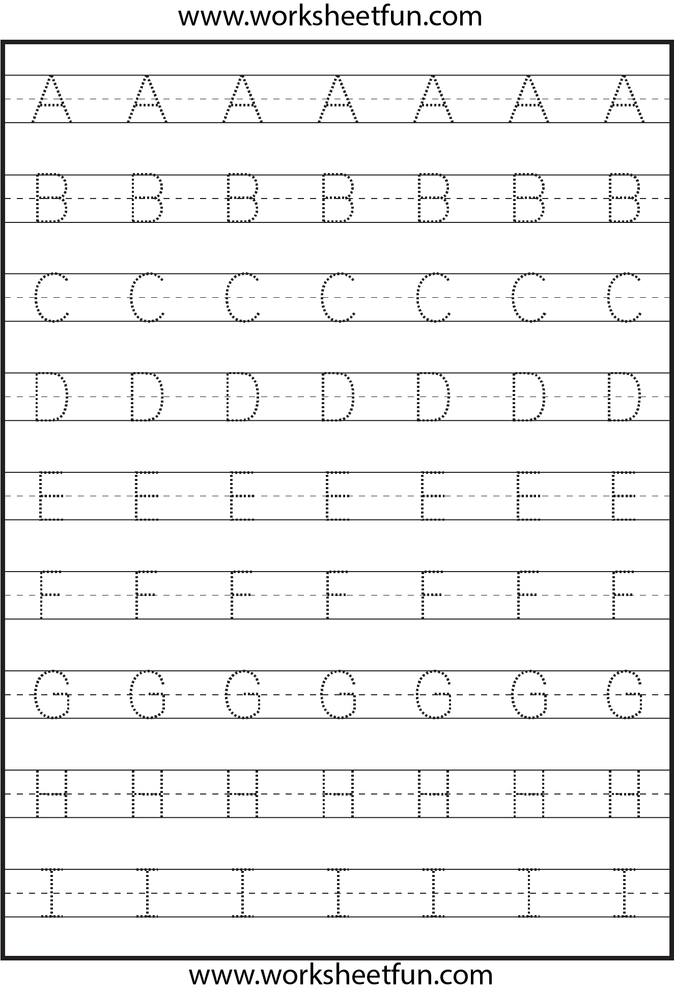letter tracing worksheets pdf free download