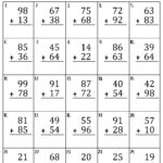Two Digit Addition With And Without Regrouping Worksheets Etsy