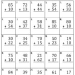 Two Digit Addition Without Regrouping Worksheets Etsy