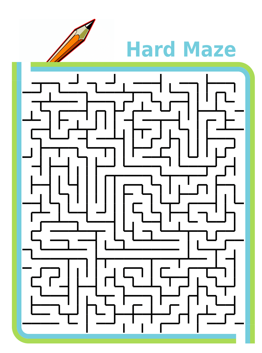 Unlimited Printable Mazes Beginner To Expert Worksheets Library