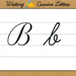 Writing Cursive Capital Letter B And Small Letter B YouTube