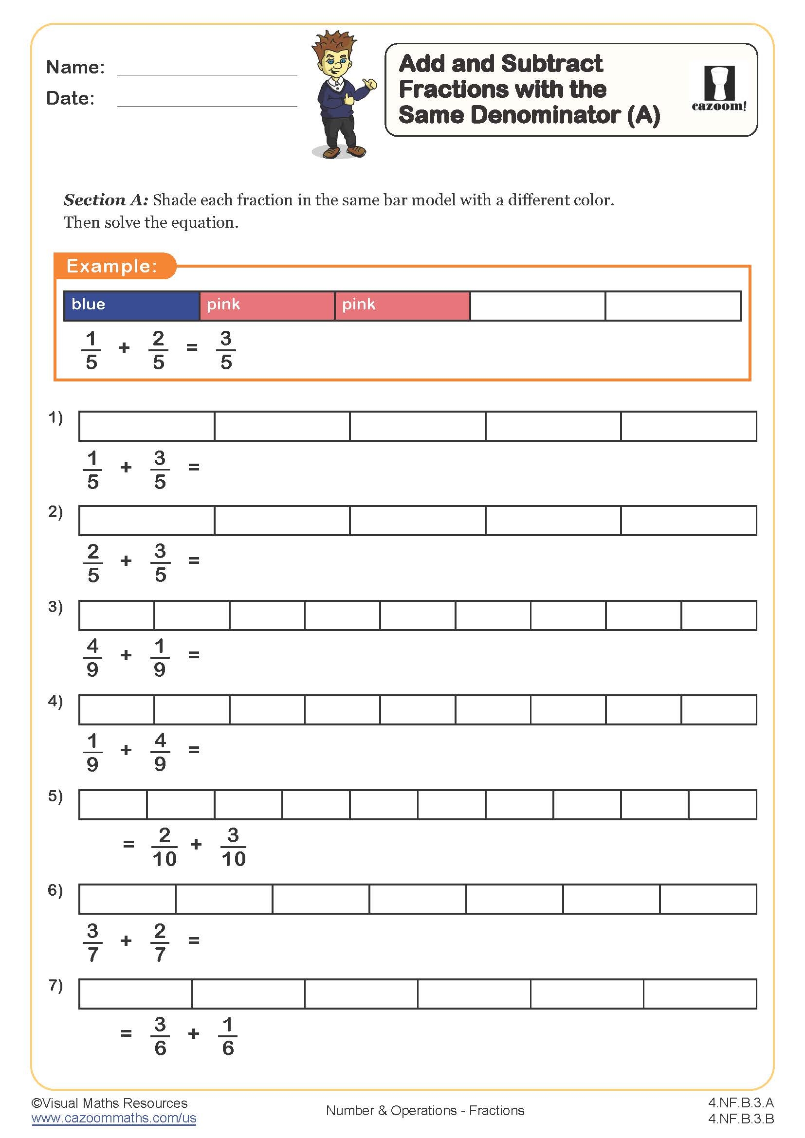 4th Grade Math Worksheets Free Printable PDFs With Answers