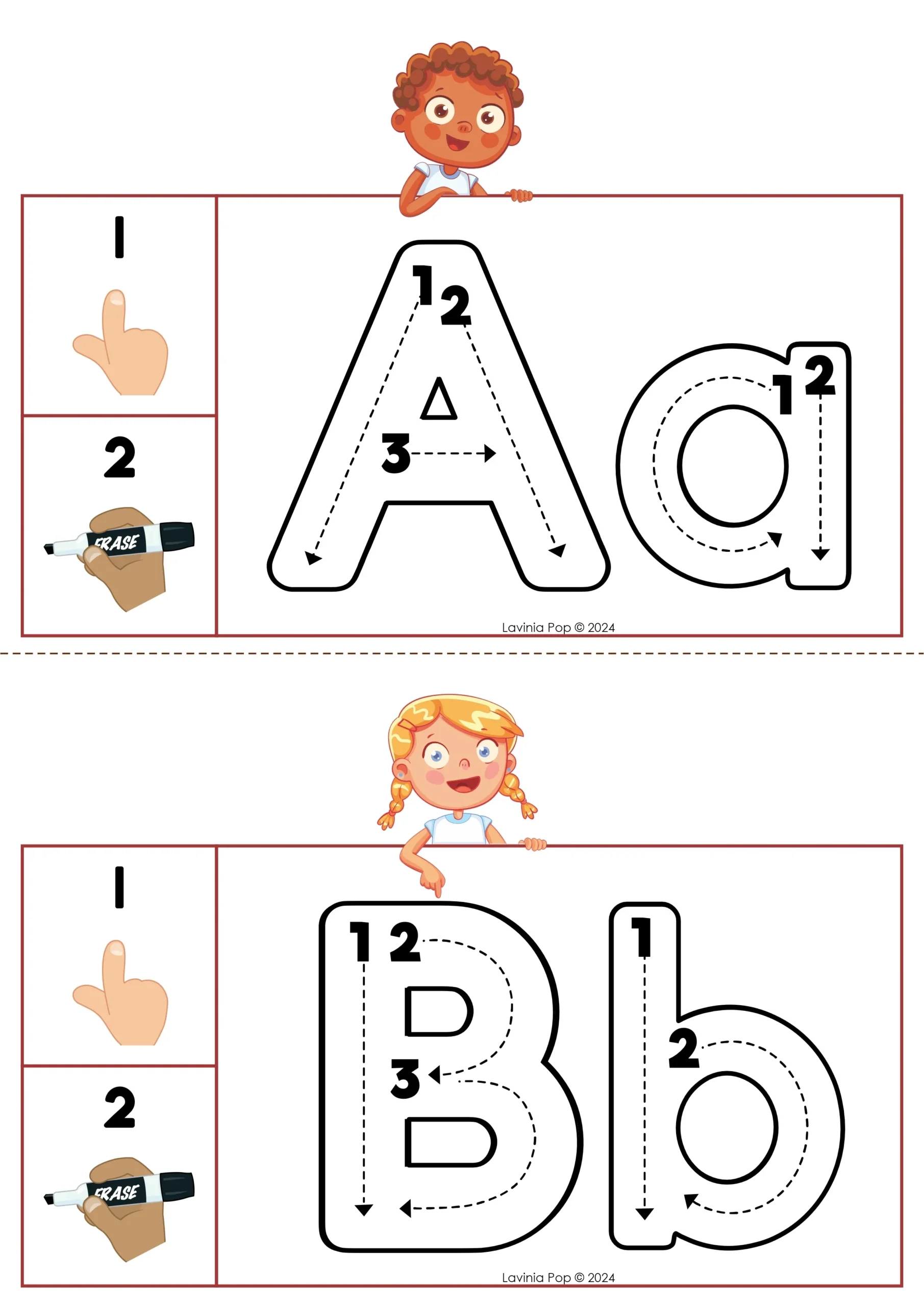 alphabet letters for preschoolers