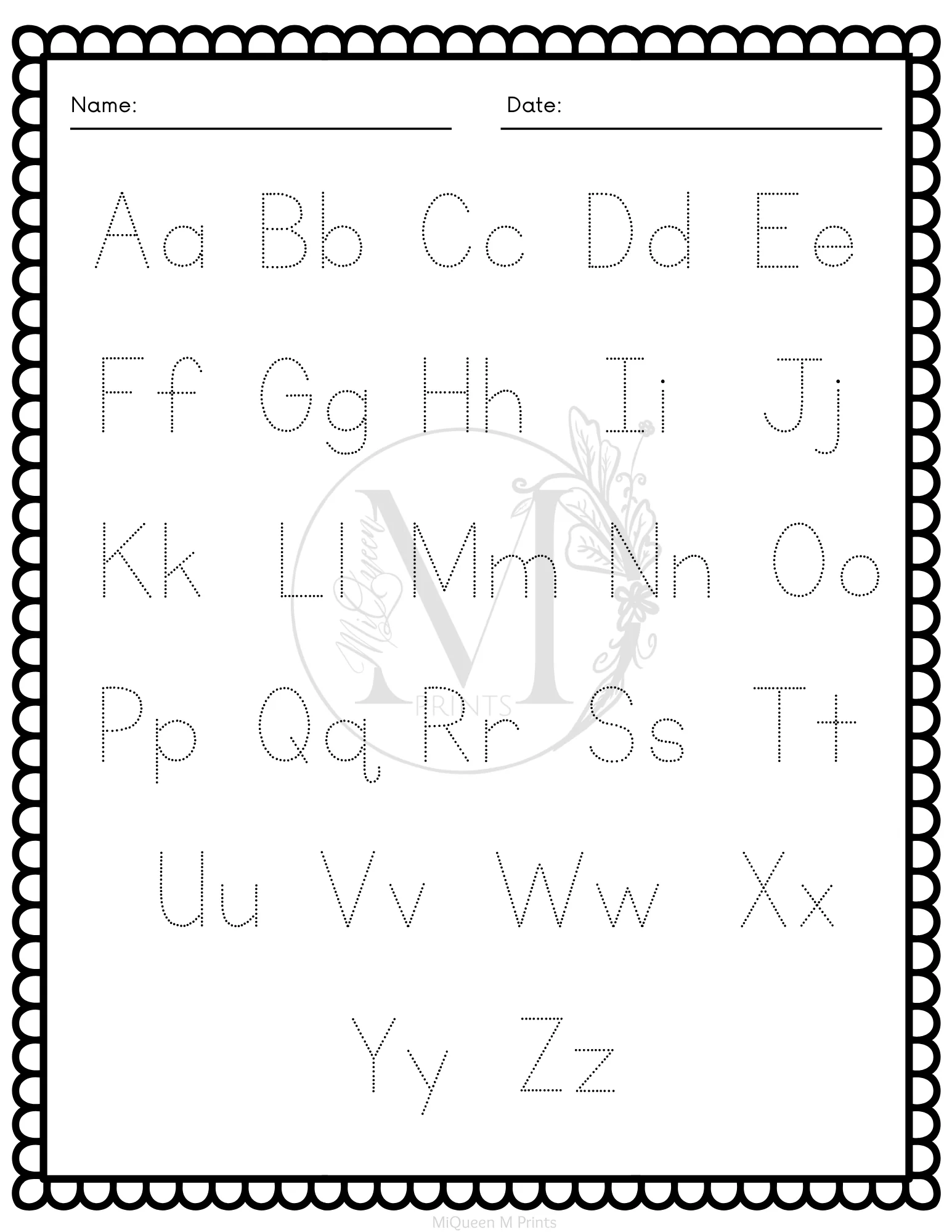 Beginner ABC 123 Writing Practice Tracing Worksheets Sky s The Limit