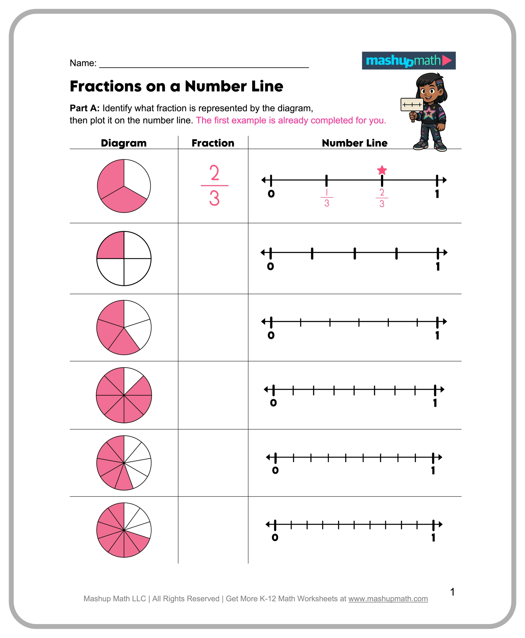 Free 4th Grade Math Worksheets Printable Mashup Math
