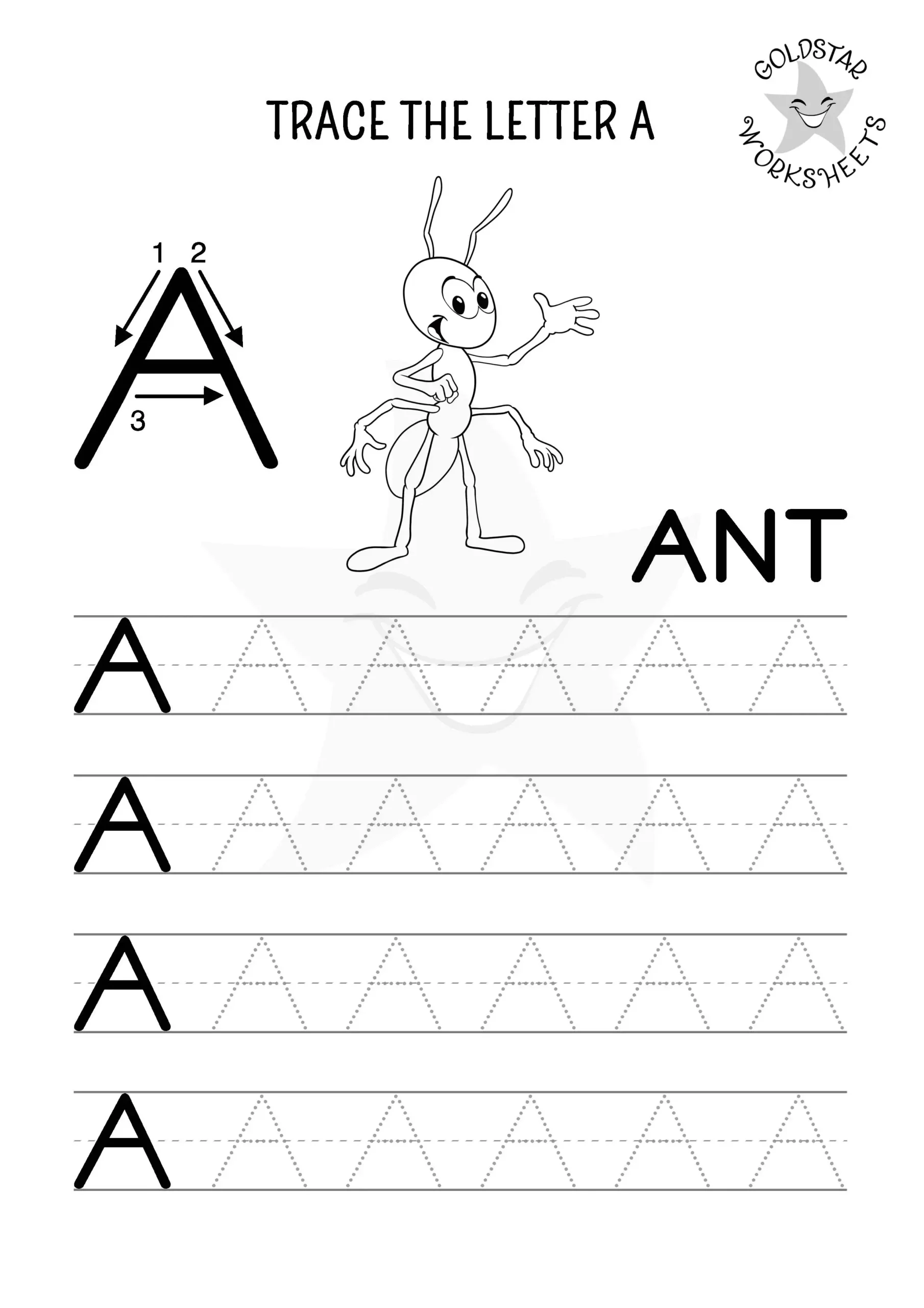 Free Printable Letter A Tracing Sheets For Kids Master The Alphabet Free Printable Letter A Tracing Sheets For Kids Master The Alphabet