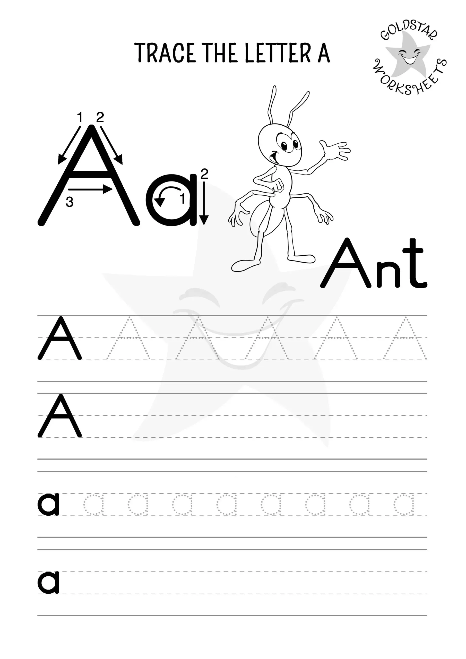 Free Printable Letter A Tracing Sheets For Kids Master The Alphabet 