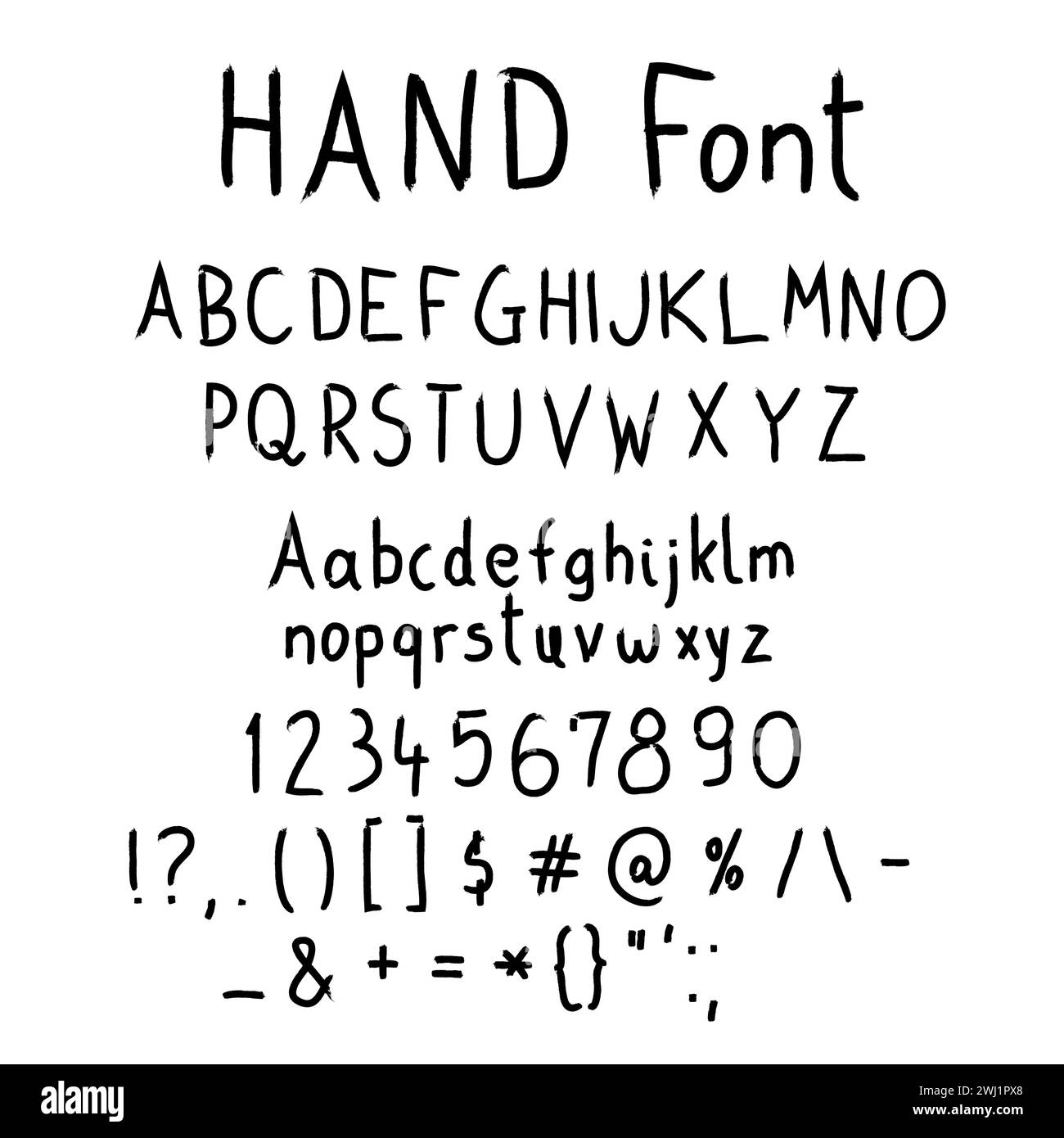 Lower Case Alphabet Black And White Stock Photos Images Alamy