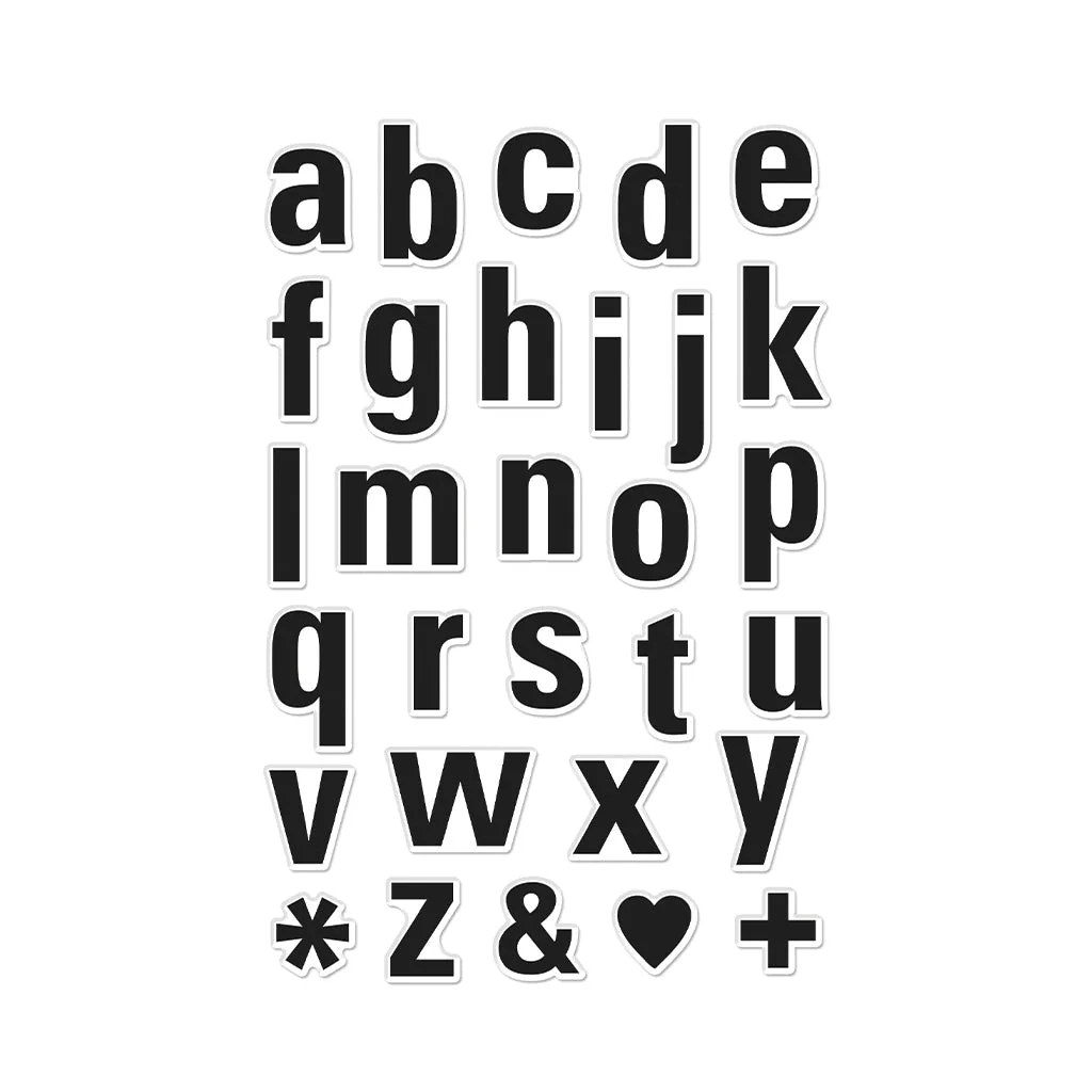 alphabet letters lower case