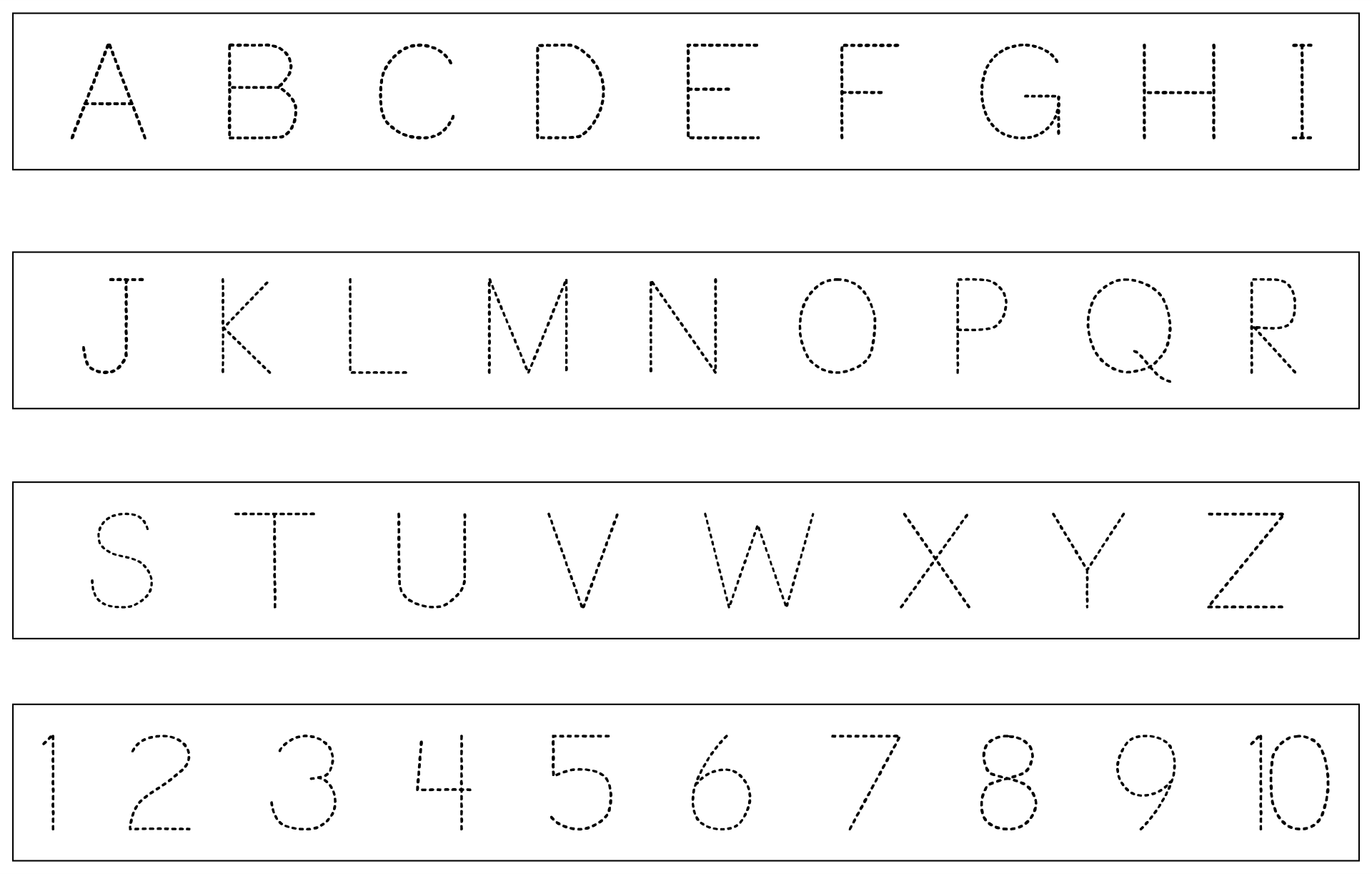 Traceable Letters 10 Free PDF Printables Printablee Worksheets Library